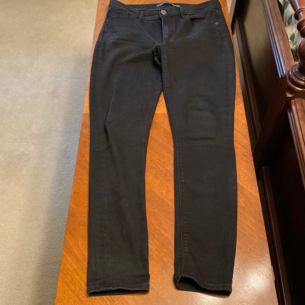 Express black jeans